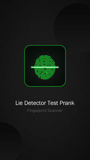 Lie Detector Test Prank - Fingerprint Scanner screenshot 1
