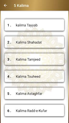 5 Kalima & 25 Small Surah (Full Offline) screenshot 3