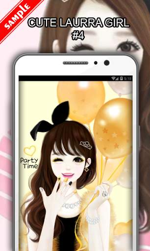 Cute Laurra Girl Wallpapers screenshot 5