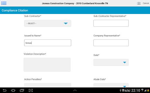 RMP Safety App screenshot 23