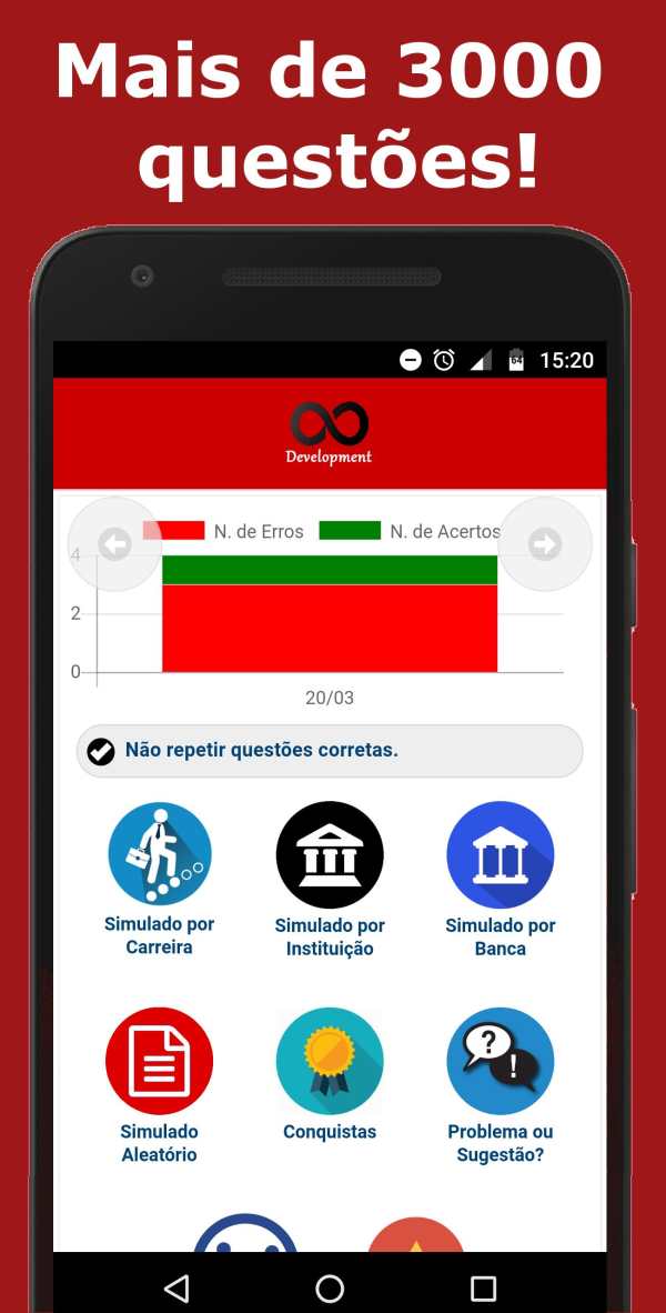 Simulado Direito Administrativo para Concursos 1 تصوير الشاشة