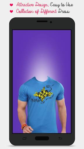 Man T-shirt Photo Maker 3 تصوير الشاشة