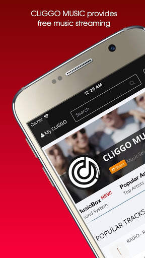 CLiGGO MUSIC – Free Music & Radio App screenshot 1