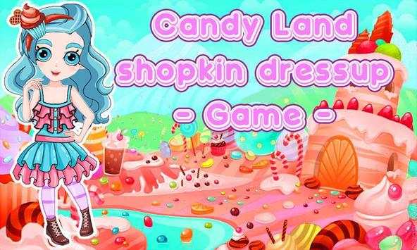 Candy land shopkin Dress up screenshot 1