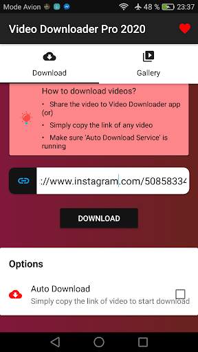 Downloader Video  Pro 2020 screenshot 1