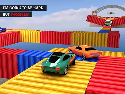 Ramp Car Stunts : impossible stunt car tracks 3d screenshot 3