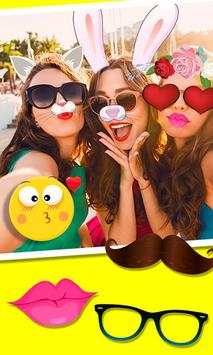 Snap photo editor with sticker screenshot 1