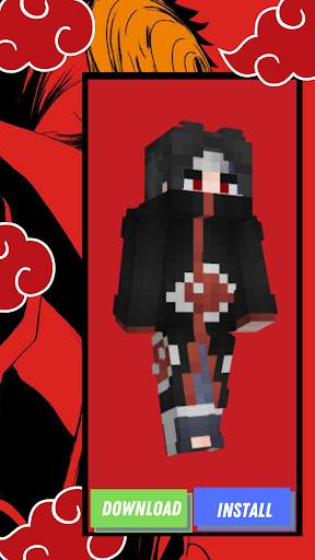 Skins Minecraft Uchiha clan screenshot 5