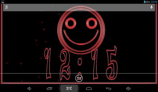Clock Smile Live Wallpaper screenshot 17