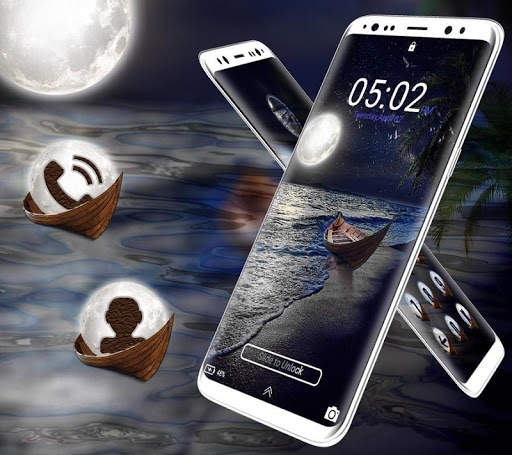 Sea Moon Launcher Theme screenshot 5