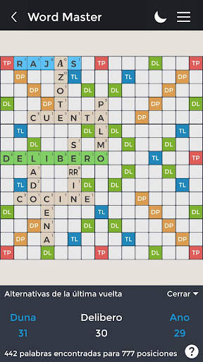 Word Master: Palabras Cruzadas screenshot 1