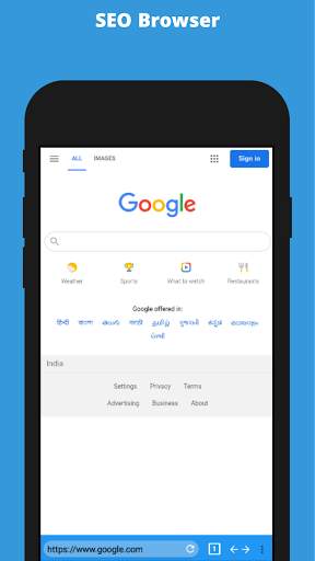 SEO Browser screenshot 1