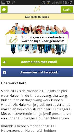 Nationale Hulpgids screenshot 1