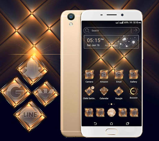 Crystal Light Launcher Theme screenshot 3