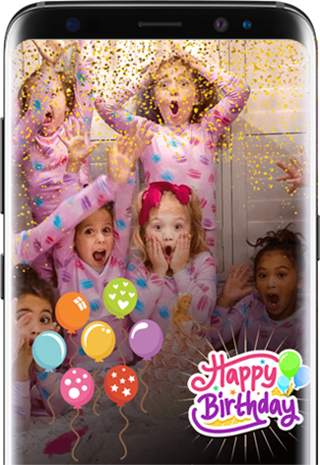 Birthday Background Vector screenshot 1