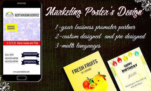 Poster Maker,Poster Designer and Invitation Card screenshot 9