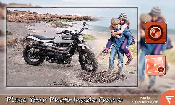 Photo Frames : Bike Cycle & Bullet screenshot 1