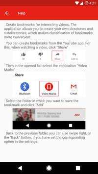Marks for YouTube screenshot 3