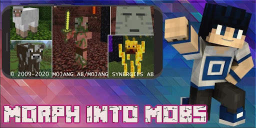 Mod Morphing [Become a Mob Mod Skins] screenshot 3