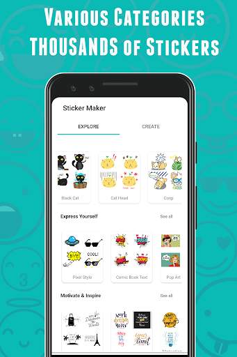 Sticker Maker and Animated Stickers For WhatsApp screenshot 5