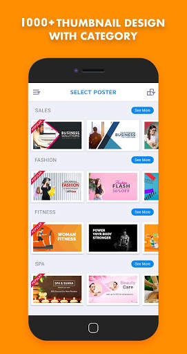 Thumbnail Maker-Youtube,FB,Instagram,Twitter etc.. screenshot 1
