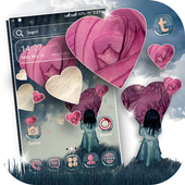 Girl Heart Launcher Theme icon