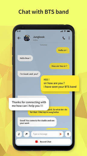BTS Messenger - Chat with BTS Joke скриншот 3