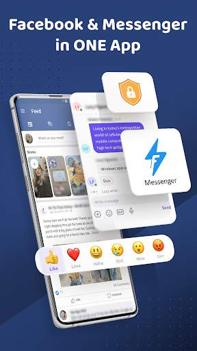 Faster Lite for Facebook - Multi accounts for FB screenshot 2