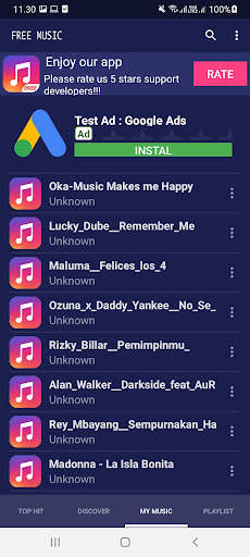 Free Music - Listen Songs & Music Download Free screenshot 3