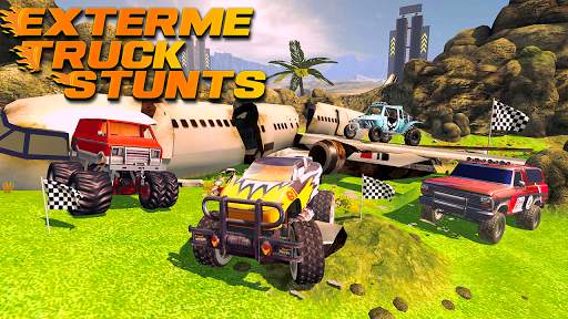 Extreme Truck Stunts : Hill Impossible Climb 4x4 screenshot 3
