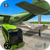 US Army Plane Transporter Military Bus Driving Sim icon