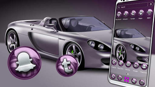 Luxury Car Launcher Theme screenshot 2