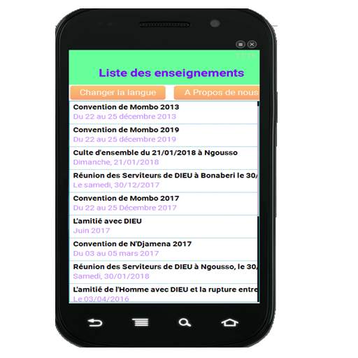 Enseignements VEDC скриншот 2