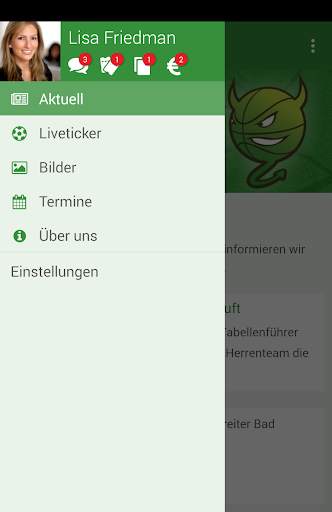 Green Devils App screenshot 2