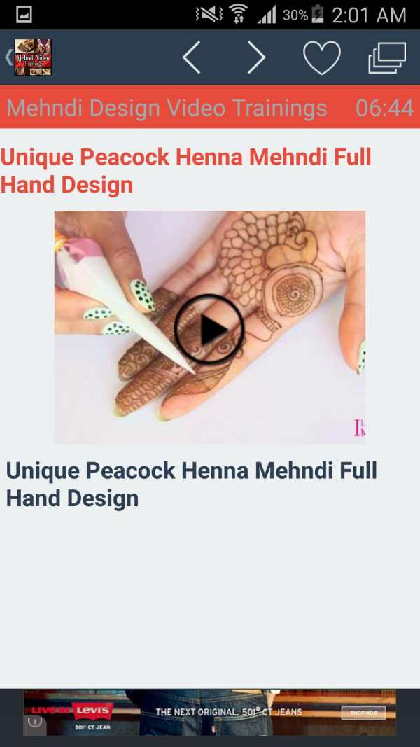 Mehndi Designs Video Trainings screenshot 3
