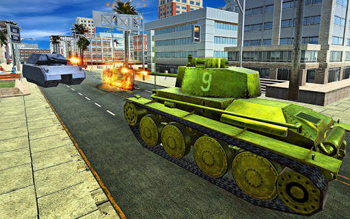 Robot Transform Army Tank War screenshot 2