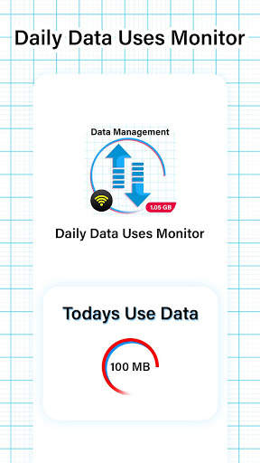 Daily Data Usage Monitor : Data Manager screenshot 1