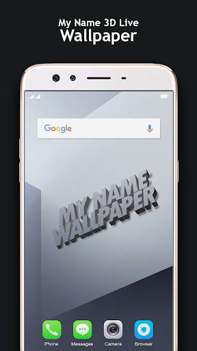 My Name 3D Live Wallpaper screenshot 2