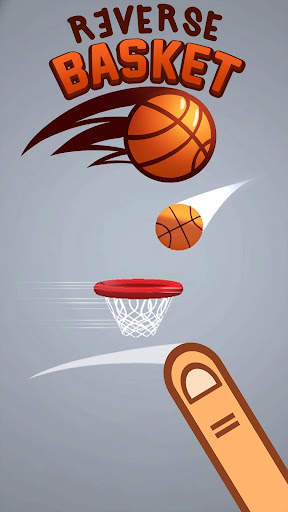 Reverse Basket : basketball game screenshot 1