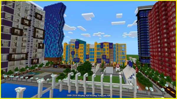 Skyscraper city map for Minecraft PE screenshot 2