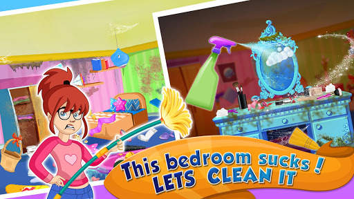 Girl House Cleaning: Messy Home Cleanup screenshot 3