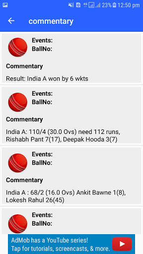 iCrickinfo Live Cricket Score screenshot 2