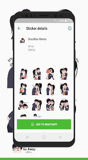 Kiss Stickers for Whatsapp 2020 screenshot 11