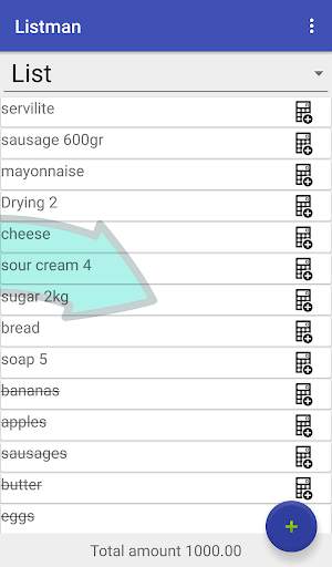 Shopping list   screenshot 2