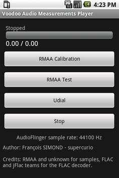 Voodoo Audio measurement play screenshot 3