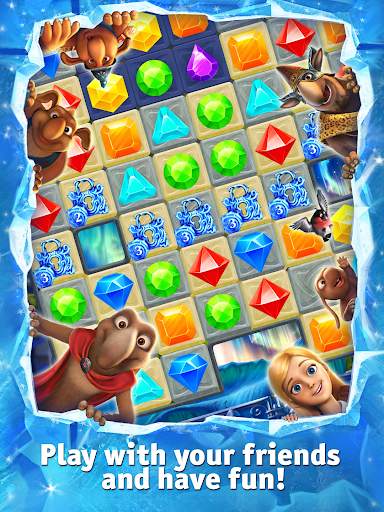 Snow Queen 2 Luta Hunt Match 3 screenshot 8
