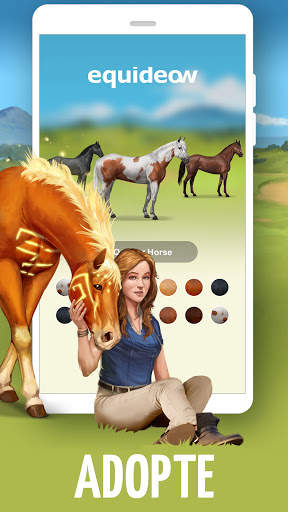 Equideow - jeu gratuit d'élevage de chevaux screenshot 1