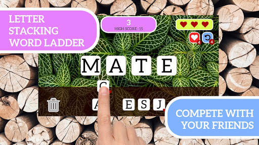 Letter Ladder daily word game screenshot 1