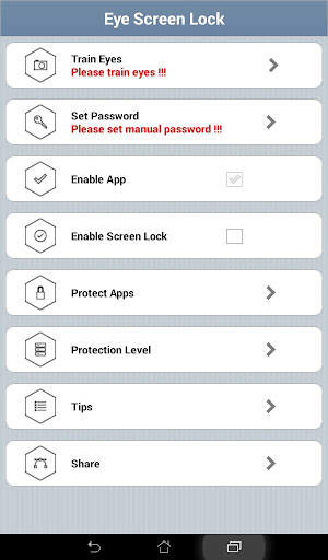 Eye App Lock screenshot 1