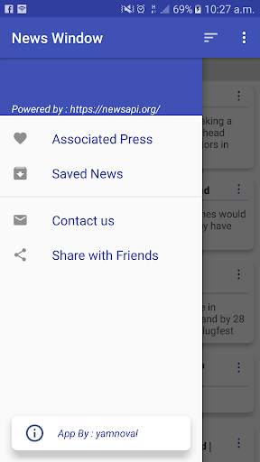 News Window screenshot 1